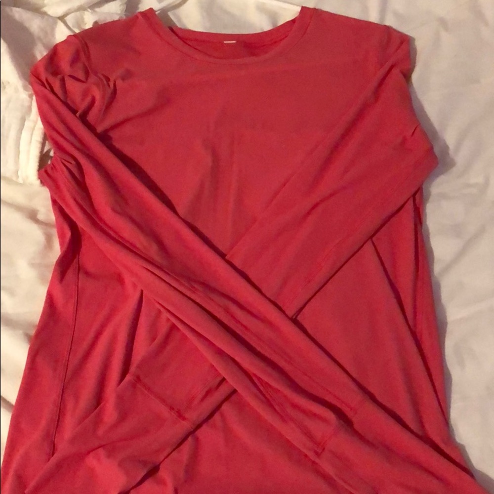 Lululemon long sweat long sleeve shirt